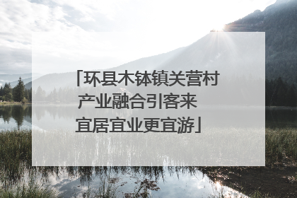 环县木钵镇关营村 产业融合引客来 宜居宜业更宜游