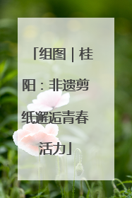 组图｜桂阳：非遗剪纸邂逅青春活力