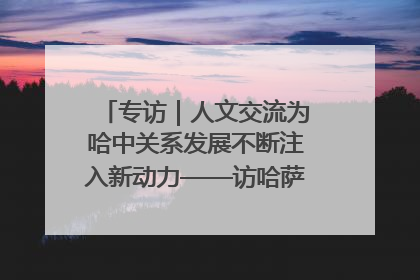 专访｜人文交流为哈中关系发展不断注入新动力——访哈萨克斯坦文化与信息部部长巴拉耶娃