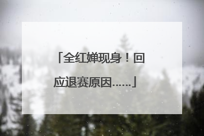 全红婵现身！回应退赛原因……