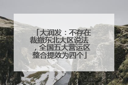 大润发：不存在裁撤东北大区说法，全国五大营运区整合提效为四个