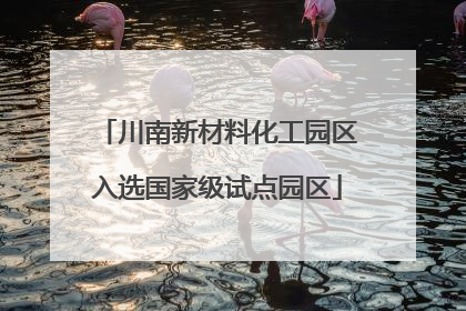 川南新材料化工园区入选国家级试点园区