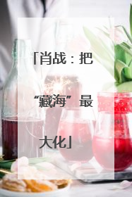 肖战：把“藏海”最大化