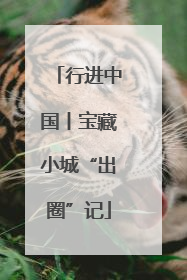 行进中国丨宝藏小城“出圈”记