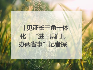 见证长三角一体化｜“进一扇门，办两省事”记者探访苏皖“两省一街”警务室