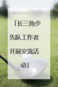 长三角少先队工作者开展交流活动