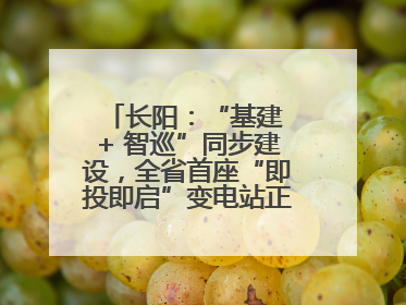 长阳：“基建 + 智巡”同步建设，全省首座“即投即启”变电站正式投运
